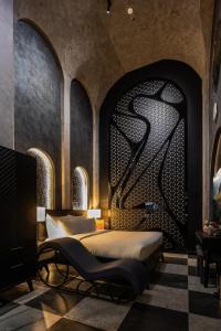Postel nebo postele na pokoji v ubytování Pynt Hotel 2
