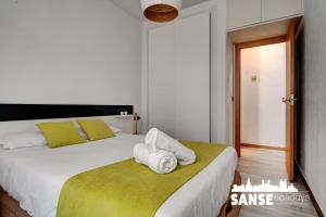 Posteľ alebo postele v izbe v ubytovaní Apartamento Karri by SanSe Holidays