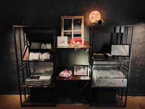 Una cocina o cocineta en PROSTYLE Ryokan Yokohama Bashamichi