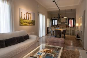 Posezení v ubytování Angelinas Quarters - Kalamata Mediterranean Villas