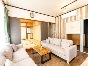 Posezení v ubytování Ocean villa 大洗