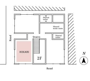 a schematic diagram of a laboratory at hanare in Tokyo