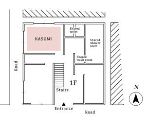 a schematic diagram of a laboratory at hanare in Tokyo