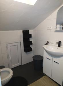 Ένα μπάνιο στο Adria Home mini Apartement