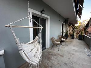 Balkón nebo terasa v ubytování Gouvia Hideaway