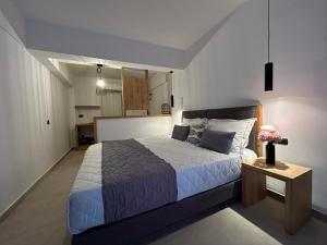 Postelja oz. postelje v sobi nastanitve Moonlight Hotel