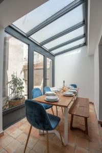 Χώρος καθιστικού στο Le Duplex