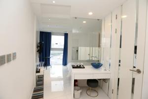 Koupelna v ubytování Hamdeok Beach Stay Jeju