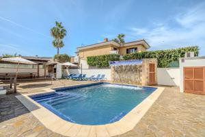 Hồ bơi trong/gần Playa de muro - 4579-52 Mallorca by 5StarsHome - heated saltwater swimming pool