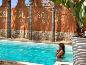 Bazén v ubytování Mg Palace Hotel Costa del Sole nebo v jeho okolí