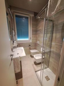 Et badeværelse på Villa Taormina