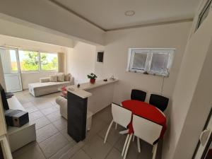 Posezení v ubytování Apartment Kumbor