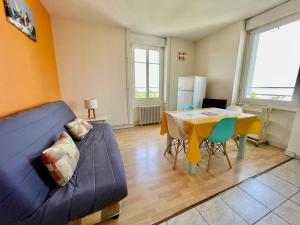 Ruang duduk di Residence des Bains