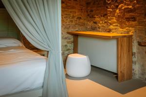 Agriturismo Molinella客房内的一张或多张床位