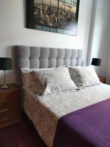 Łóżko lub łóżka w pokoju w obiekcie apartment garden
