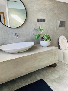 Koupelna v ubytování Cozy Homestay