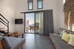 Μια τηλεόραση ή/και κέντρο ψυχαγωγίας στο Gaia luxury loft