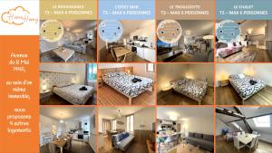 Łóżko lub łóżka w pokoju w obiekcie L'Ibiza - Home Homy