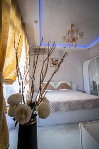 Postel nebo postele na pokoji v ubytování AR Luxury Apartments Ravda