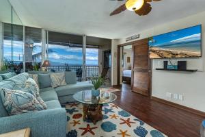 Posezení v ubytování Maalaea Kai 220