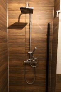 Ένα μπάνιο στο Praktische Erdgeschoss Monteurs- und Ferienwohnung mit WLAN und Waschmaschine