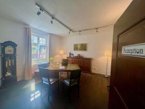Kuchyň nebo kuchyňský kout v ubytování Hotel Pemü