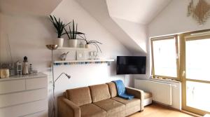 Posedenie v ubytovaní Apartament Pomorski