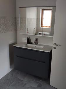Koupelna v ubytování Ferienwohnung nähe Gmunden Top 4