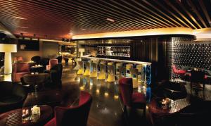 北京燕京饭店Yanjing Hotel的休息区