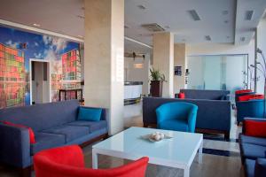 Posezení v ubytování Hotel Zentral León