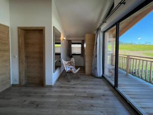 A balcony or terrace at Chalet Charivari Inzell