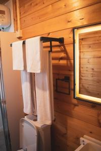 Koupelna v ubytování Utende Seacliff Resort