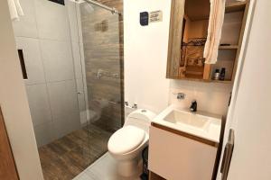 Koupelna v ubytování Star AV 37 HOTEL