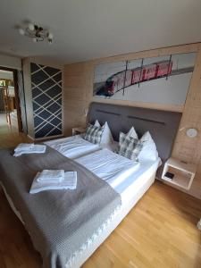 Letto o letti in una camera di Jägerhotel