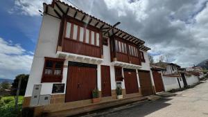 Bygningen som lejligheden ligger i