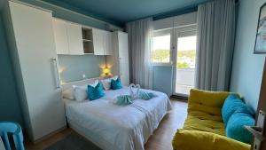 Posteľ alebo postele v izbe v ubytovaní Apartments Anica