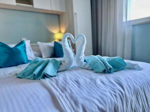 Posteľ alebo postele v izbe v ubytovaní Apartments Anica