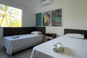 AP 15 - 500m da BEIRA MAR de Taperapuan, 2 quartos