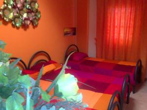 Postel nebo postele na pokoji v ubytování Oasi B&B