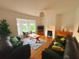 Posezení v ubytování Hollymount House Carndonagh