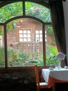 Vonkajšia záhrada v ubytovaní Posada Rincón del Pas