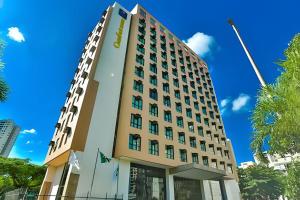 Bygningen som hotellet ligger i