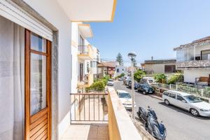 a balcony with a view of a street at On the way!* in Portimão