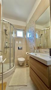 Kúpeľňa v ubytovaní Apartments Anica + 37 fotografií