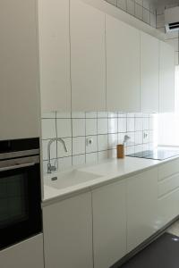 Køkken eller tekøkken på Cidadela do Viriato Deluxe