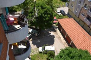 Budova, kde se apartmán nachází