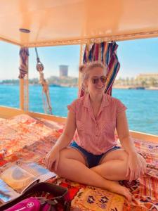 Hosté ubytování Felucca sailing boat from Aswan to komombo with private bathroom
