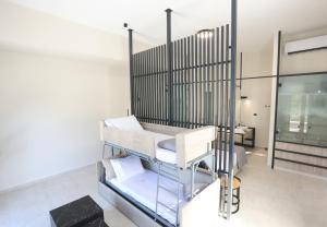 Гостиная зона в Caldera Suites "Ελιά"