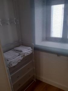 Postel nebo postele na pokoji v ubytování Estudio céntrico para 2 personas