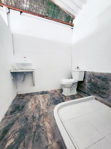 Koupelna v ubytování El Hamaquero Hostal EcoNativo